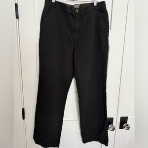 Faherty Black (Subdued) Women's Trousers Chino NWOT